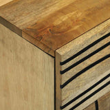 Bedside Cabinet Brown 50 x 33 x 60 cm Solid Acacia wood 4017947