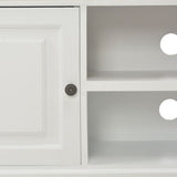 TV Cabinet White 90x30x40 cm Wood 249879