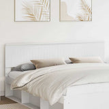 Headboard White Engineered wood 888374