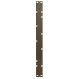 Coffee Table Legs V-Shape 2 pcs Natural Steel 70x cm Steel 4012639