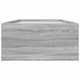 Bed Frame without Mattress Grey Sonoma 90x190 cm Single 3280977