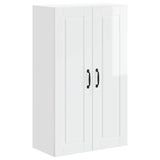 Wall Cabinet PORTO High Gloss White 60 x 31 x 100 cm 885489