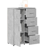 Sideboards 2 pcs Concrete Grey 60x31x84 cm Engineered Wood 3276591