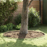 Lawn Edging 4 pcs Silver 450 x 0.05 x 10 cm Galvanised Steel 868019