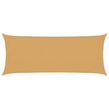 Sunshade Sail 160 g/m Rectangular Sand 2x5 m HDPE 4002033