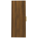 Hanging Wall Cabinet Brown Oak 69.5x34x90 cm 817389