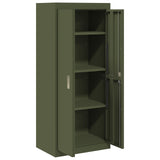 Storage Cabinet Olive Green 60 x 40 x 140 cm Steel 891740