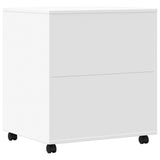 Printer Stand with Wheels White 60x50x67 cm 840625