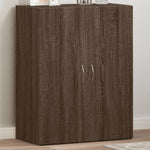 ZNTS File Cabinet Brown Oak 60x32x77.5 cm Engineered Wood 840771