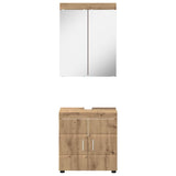 Bathroom Furniture Set TULUM 2 pcs Artisan Oak 60 x 34 x 63 cm 3398023