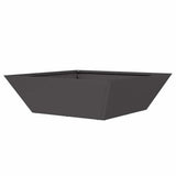 Garden Planter 5 pcs Black 50 x 50 x 15 cm Cold-rolled Steel 873825