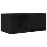 TV Cabinets 2 pcs Black Oak 60x31x25.5 cm Engineered Wood 861439