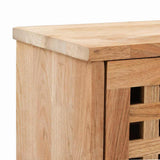 247599 Shoe Storage Bench 94x20x38 cm Solid Walnut Wood