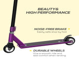 Stunt Scooter, 360&deg Entry Level Tricks Scooter w/ Lightweight Aluminium Deck and ABEC 7 Bearing, T3398P349446