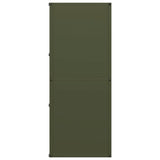 Firewood Rack Olive Green 40x30x75 cm Cold-rolled steel 864194