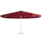 ZNTS Replacement Fabric for Outdoor Parasol Bordeaux Red 500 cm 312542