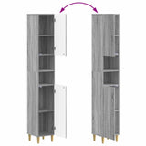 2 Piece Bathroom Cabinet Set ARNHEM Grey Sonoma Engineered Wood 3417528