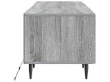 LED TV Cabinet Grey Sonoma Engineered Wood 896911