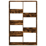 Room Divider Smoked Oak100x33x155.5 cm Engineered Wood 3309568