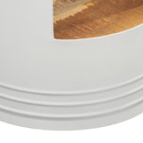 Coffee Table 43x55 cm Solid Mango Wood 287488