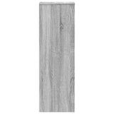 Plant Stands 2 pcs Grey Sonoma 33x33x100 cm Engineered Wood 3307887