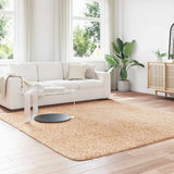 Shaggy Rug High Pile NAVARRA Beige 240x240 cm Polyester 4102885