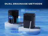 5500mL Portable Dehumidifier with Air Purifier, UVC, Ioniser, 24H Timer, 5 Modes, 16L/Day, for Home T3398P342369
