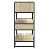 Console Table Sonoma Oak 90x35x80 cm Engineered Wood 849180