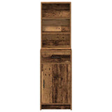 Highboard Old Wood 40 x 40.5 x 135 cm Engineered Wood 865080