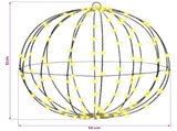 Ball 2 pcs Warm white 50 x 50 x 52 cm Metal 320 LEDs 42019111