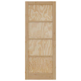 Interior Door ORKDAL Brown 83 x 211 cm Plywood 4102667
