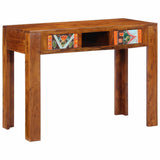 Writing Desk with Drawer with Storage Brown 100 x 50 x 75 cm 4016508