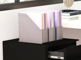 3-Drawer Vertical Filing Cabinet with Pencil Tray, Lock and 5 Wheels, Steel Mobile File Cabinet, for T3398P342469