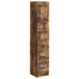 Cabinet Set 2 pcs Smoked Oak 33 x 34.5 x 87 cm Engineered Wood 3416975