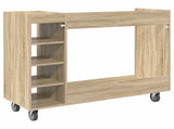 Golf Cabinet with Wheel Plain Sonoma Oak 120 x 45 x 98 cm 899473