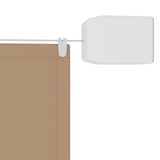 Vertical Awning Taupe 140x600 cm Oxford Fabric 148412