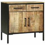 Sideboard with Drawer 70 x 35 x 70 cm Solid Mango wood 374099