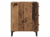 Bedside Cabinet Old Wood 40 x 40.5 x 66 cm Engineered Wood 880622