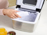 Ice Machine Countertop, 9 Ice Cubes in 8 Mins, 12KG in 24Hrs, Self-Cleaning Portable Ice Cube T3398P344631