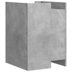 ZNTS Bedside Cabinet Concrete Grey 45x50x65 cm Engineered Wood 848307