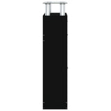 Shoe Cabinet Black 63x24x104 cm Engineered Wood 342564