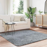Shaggy Rug High Pile NAVARRA Light Grey 160x160 cm Polyester 4102874