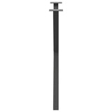 Dining Table Legs X-Shaped 2 pcs Anthracite 70x cm Steel 4012918