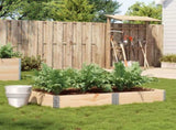 Garden Planter 150x100 cm Solid Wood Pine 3295411