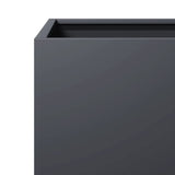 Garden Planter Anthracite 40x40x40 cm Steel 851203