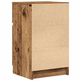 Bedside Cabinet Old Wood 39x35x65 cm Engineered Wood 861333
