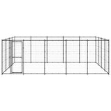 Outdoor Dog Kennel Steel 24.2 m 3082314