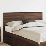 Headboard Brown Oak Engineered wood 888283