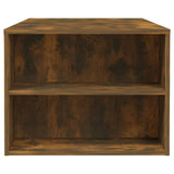 Coffee Table Smoked Oak 102x55x42 cm Engineered Wood 816934
