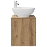 Wall-Mounted Sink Vanity Artisan Oak 49.5 x 44.5 x 66.5 cm 890309